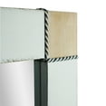 thumbnail image 7 of Rustic Whitewashed Wood Framed Wall Mirror With Inlaid Rope, 7 of 7
