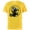Yellow, variant on Marvel Ant-Man and the Wasp: Quantumania Hope Helmet Side - Short Sleeve Cotton T-Shirt for Adults - Customized-Black