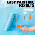 thumbnail image 7 of Paint Roller Kit, 4"9" Paint Rollers for Painting Walls, House Painting Paint Supplies,Paint Tray with Liner, Angled Paint Brush,for Painting Tools, Indoor and Outdoor Decoration, 7 of 7