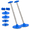 Blue-2 Pack, variant on Blue 2 Pack Steel Boat Cover Support Pole System, Adjustable 17" to 55"
