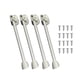 thumbnail image 5 of Patas de mesa plegables portátiles multifunción de 4 piezas con tornillos estables 26cm Blanco, 5 of 7