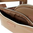 thumbnail image 5 of Impressions Vanity Barbados 3 Pcs Travel Makeup Bag Set, Waterproof Cosmetic Pouches (Taupe), 5 of 5