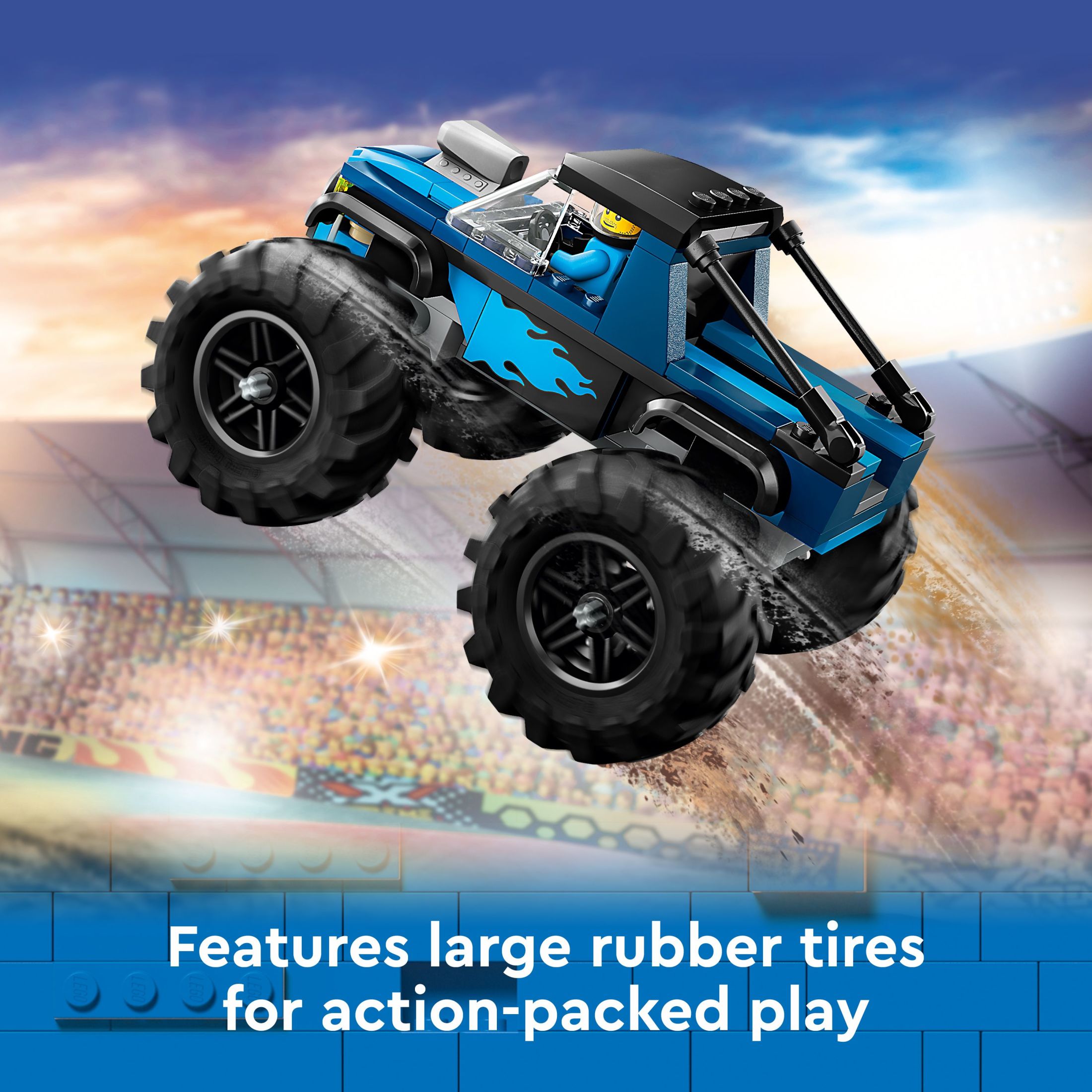 LEGO City Blue Monster Truck Off-Road Toy 60402 photo 4