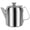 Silver, variant on 20oz Stainless Steel Teapot & Coffee Kettle, Stovetop Metal Kettle with Non-Drip Spout for Daily Tea and Water, Home & Restaurant Use