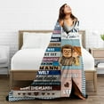 thumbnail image 5 of DAJU Wedding Anniversary Gifts Blanket Flannel Soft and Comfortable Anti static Bed Sofa Blanket(30*40inch), 5 of 6