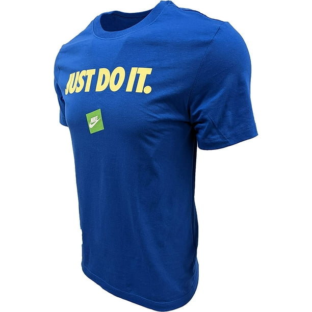 Nike blue and yellow deals shirt