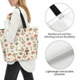 thumbnail image 2 of Yiaed Forest Mushrooms Insects Print Handbag for Women Tote Purse Shoulder Bag Large Fashion Hobo Purse Handbag Shopping Tote, 2 of 5