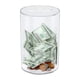 thumbnail image 1 of 1 alcancía transparente para adultos, alcancía de acrílico transparente, caja de cambio de dinero para ayudar a presupuestar y ahorrar, alcancía de monedas de ahorro que no se puede abrir, 1 of 4