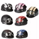 thumbnail image 3 of Motocicleta Scooter abierto mitad cuero casco con Visor UV gafas Retro estilo Vintage 54-6 CACAGOO  Gafas de protección, 3 of 7