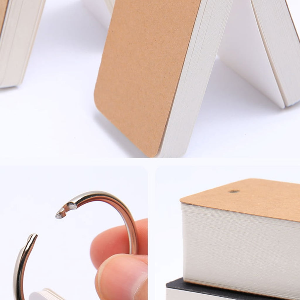 Set of 6/8 Crafting Paper Cards Mini Notepads for Organization Card (50 Cards)