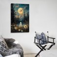 thumbnail image 5 of A White Ghost Stands in A Field of Daisies Home Decor Poster Wall Art Hanging Picture Print Bedroom Decorative Painting Posters Room Aesthetic 24x36inch(60x90cm), 5 of 6