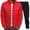 Red, variant on Men's Suits Sports Outfit Autumn Winter Hooded Sweater Pants Tassels Casual Activewear Set for Gym Running Jogging