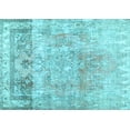 thumbnail image 1 of Ahgly Company Indoor Rectangle Abstract Light Blue Contemporary Area Rugs, 3' x 5', 1 of 4
