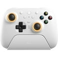 thumbnail image 1 of 8BitDo Ultimate 2 Wireless Controller for Windows & Android with TMR Joysticks, Switchable Hall Effect/Tactile Triggers, RGB Fire Ring(White) - Refurbished Excellent, 1 of 5