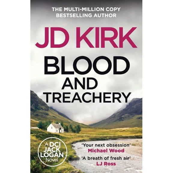 DCI Logan Crime Thrillers Blood and Treachery, Book 4, (Paperback)
