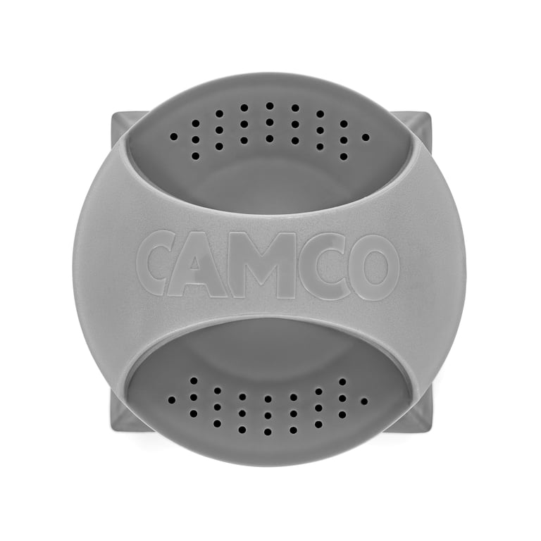 Camco, Magnetic Camper/RV Bumper Cap, 40335, Gray Polypropylene