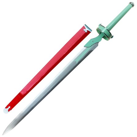 Armory Replicas Repulser Elucidator Sword Set - Stainless Steel, Vibrant Colors, Combos for Sword Art Online Enthusiasts
