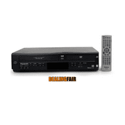 Pre-Owned Panasonic PV-D4744 Progressive-Scan DVD VCR Combo - w/ Original Remote, Manual, A/V Cables & HDMI Converter