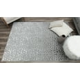 thumbnail image 3 of Rugs America Natura HZ50B Gray Leopard Animal Contemporary Gray Area Rug, 8'x10', 3 of 9