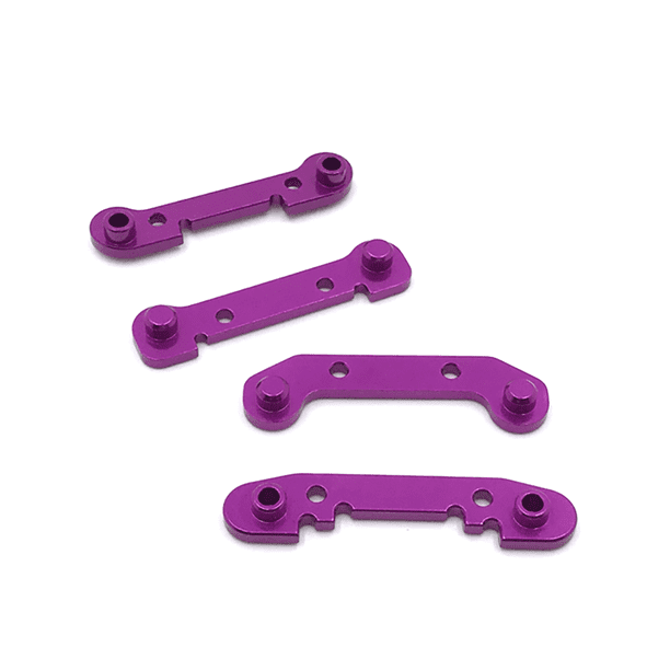 Tholdsy Modelo de coche de control remoto Vehículo Brazos oscilantes Engranaje de dirección Reemplazo de refuerzo de reacondicionamiento para WLtoys Kits de construcción modelo púrpura Tholdsy FN001452-01
