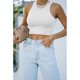 thumbnail image 2 of Camisa sin mangas con cuello redondo, camisetas sin mangas de color puro para mujer, camisetas sin mangas elegantes, camisetas sin mangas de alta capacidad, 2 of 6
