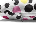 thumbnail image 4 of Abstract Pet Bed, Pop Art Inspired Sketchy Circles Dots Colorful Modern Motifs Hand Drawn Like, Resistant Pad for Dogs and Cats Cushion with Removable Cover, 24" x 39", White Multicolor, by Ambesonne, 4 of 4