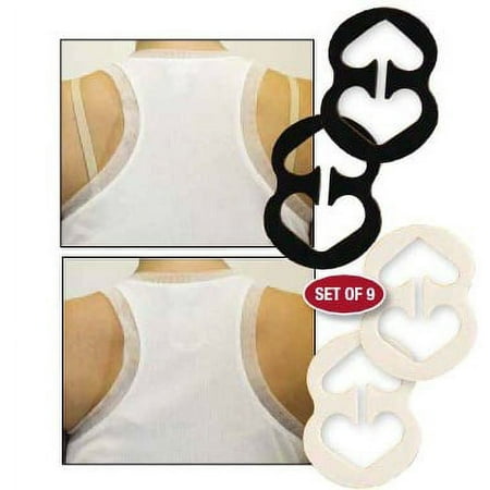 

Bra Strap Clips - Set of 9