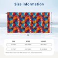 thumbnail image 4 of KLL Colorful Hawaii Palms Microfiber Beach Towel Fast Drying,Extra Large 27.5"x55" Sand Free Beach Towel Super Lightweight Towels, 4 of 5
