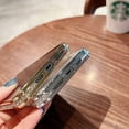 thumbnail image 6 of Compatible with iPhone 11 Pro Case,Luxury Glitter Rhinestone Bling Diamond Sparkle Shiny Bumper and Camera Lens Design Clear Phone Case for Women Girls-Silver, 6 of 14