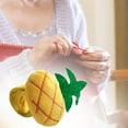 thumbnail image 5 of Wxqbjtam Sewing Needle Cushion Band Bracelet Wrist Strap Wrist Pin Cushion for Needlework Pineapple, 5 of 9