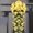 Yellow, variant on Artificial Flowers for Outdoors,34inch Fake Violet Hanging Flowers,Reusable Outdoor Silk Flowers UV Resistant Realistic,Perfect for Front Door Porch Patio Yard Garden Decor(Yellow)