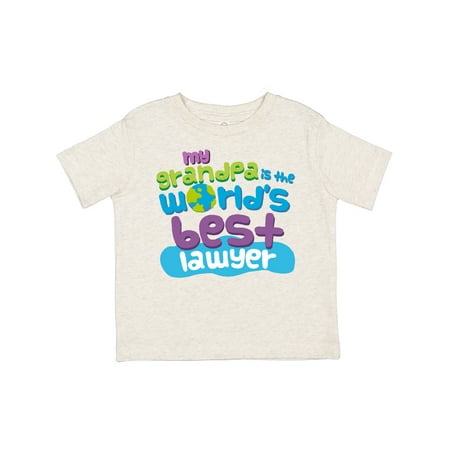 

Inktastic Grandpa Lawyer Attorney Gift Gift Toddler Boy or Toddler Girl T-Shirt