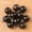 Black Agate, variant on Natural Gemstone Round Ball Beads Chakra Pendants for Jewelry Making Charms 14mm-Malachite-Only 1PC (Random Pick)