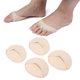 thumbnail image 4 of Zapatos de Tacón Alto Almohadilla Transpirable Para El Antepié Alivio del Dolor de Estrés 2 Pares de Parches para el Antepié para atrenamientos de talones, 4 of 7