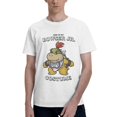 thumbnail image 1 of T-Shirt à Manches Courtes Basique pour Homme Nintendo Bowser Jr. Costume Fifth Sun Blanc TG, 1 of 5