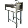 thumbnail image 6 of NSF Commercial Underbar Hand Sink – 23" x 12" Stainless Steel Bar Sink with Faucet, Integrated Soap Dispenser & Paper Towel Holder, Heavy-Duty Restaurant Hand Wash Station, 6 of 12