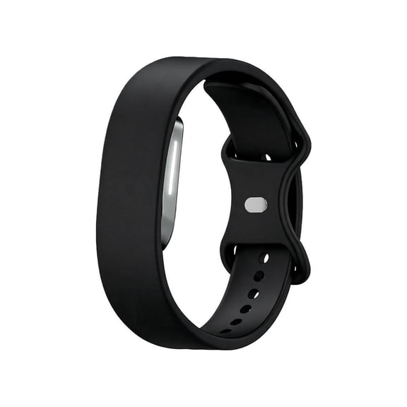 Butterfly Buckle Silicone Watch Band for Hume Band 2.0, ashionable Universal Fit Replacement Strap, Sweatproof Lightweight Wristband with Double-Button Clasp, 10 Adjustable Holes