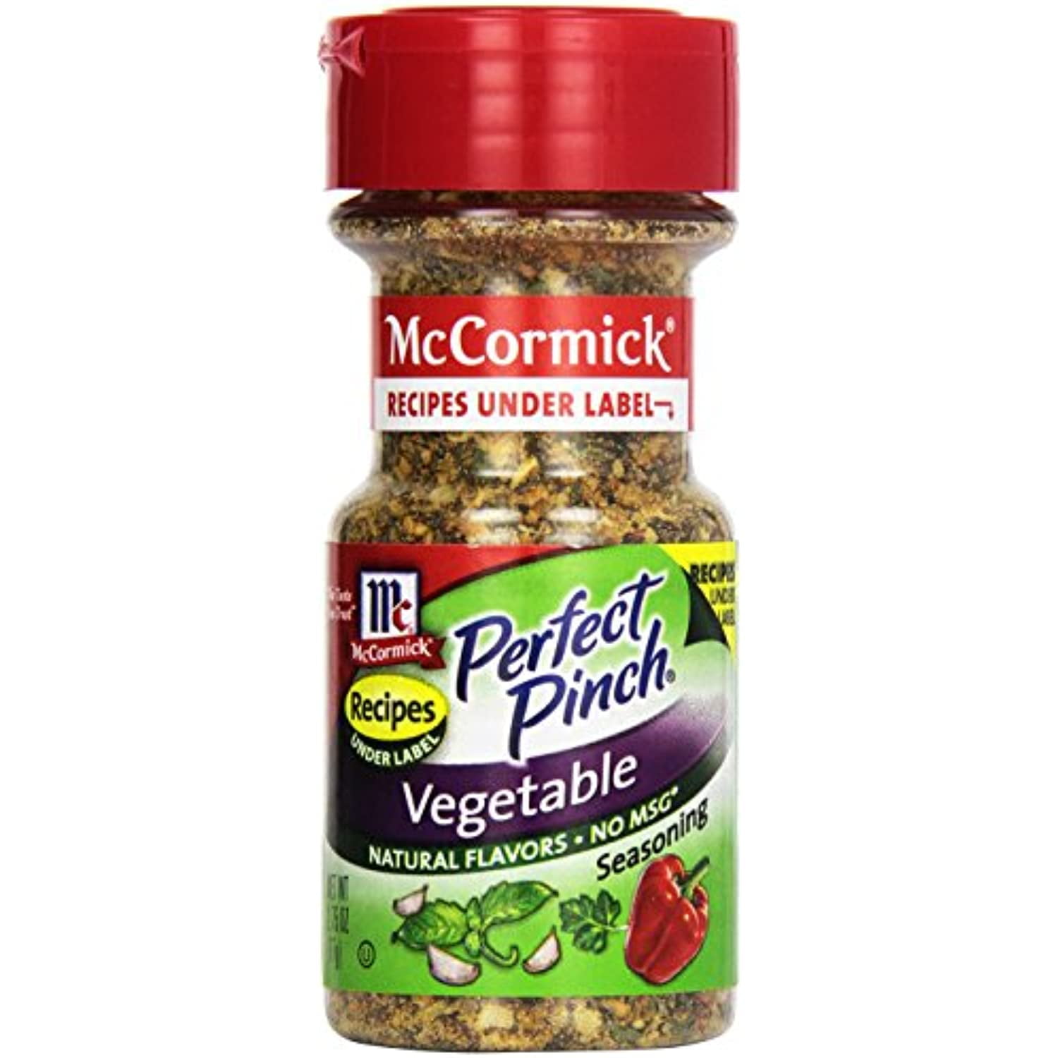 Mccormick Perfect Pinch Vegetable Seasoning, 2.75 Oz (Pack Of 6