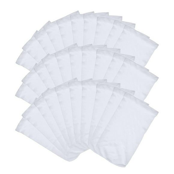 Pool Skimmer Socks, Durable Nylon- mesh Fabric Filters of Swimming Pools, White (1~30PCS )