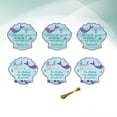 thumbnail image 3 of MasteelfCA 48PCS Mermaid Shape Paper Thanks Paper Tag for Party Birthday Party Gift Tags, 3 of 8