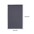 thumbnail image 2 of Unique Bargains Rideau Occultant pour Porte, 25'L x 40'L Rideau de Porte-Fenêtre 1 Panneau, Gris Foncé, 2 of 7