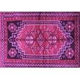 thumbnail image 1 of Ahgly Company Indoor Rectangle Persian Purple Traditional Area Rugs, 2' x 5', 1 of 4