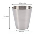 thumbnail image 3 of Clearance Glass&Bottle under $7 Mug Cup Drinking Tumbler 1pcs Stainless Coffee Camping Tea Glass&Bottle, 3 of 9