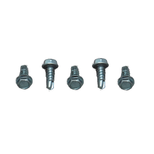 Tornillos AP Products 1,27 cm Autorroscantes Cabeza Hexagonal Zinc