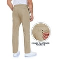 thumbnail image 5 of Lavenicole Men's Golf Pants Stretch Quick Dry Lightweight with Pockets 30W × 30L, 5 of 5