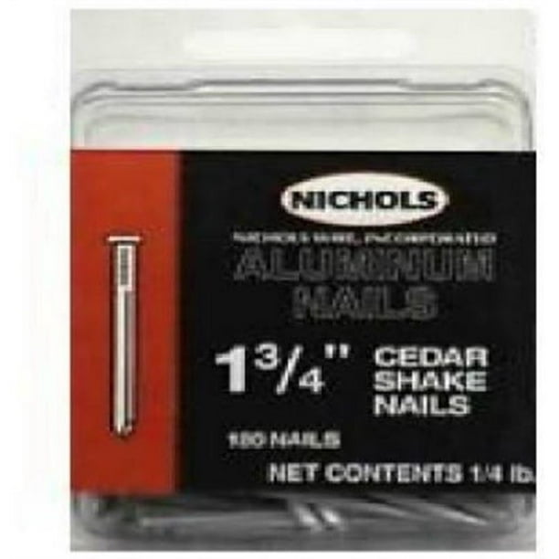 Kaiser Aluminum Fabricated Prod 2KFAXD 13/4Inch Aluminum Cedar Shake