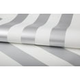 thumbnail image 2 of Graham & Brown Silver Stripe Wallpaper - 20.5 X 396, 2 of 2