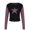 Pink(Trending), variant on Mingw Womens L Ringer Blocking Colored Crewneck Graphic Long Sleeve Pullover Tops Casual Fall Outfits