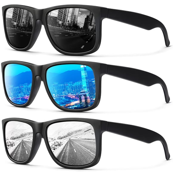 Gafas de sol ANYLUV Retro Square Polarizadas con protección UV400