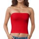 thumbnail image 1 of Sujetador largo sin costuras para mujer: cómodo, antimanchas, nailon y spandex, talla única para S-M, 1 of 4